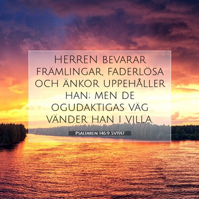 Psaltaren 146:9 Bibelvers Förklarad