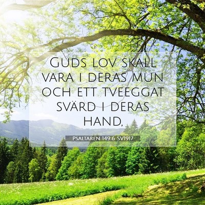 Psaltaren 149:6 Bibelvers Förklarad