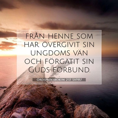 Ordspråksboken 2:17 Bibelvers Förklarad