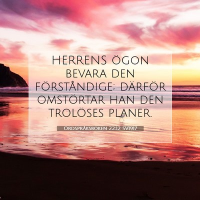 Ordspråksboken 22:12 Bibelvers Förklarad