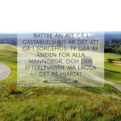 Predikaren 7:3 Bibelvers Förklarad