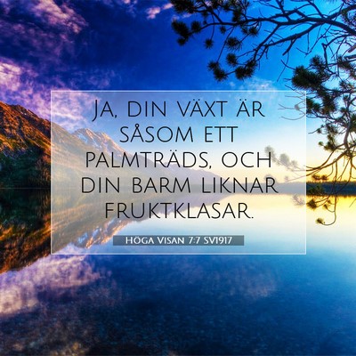 Höga Visan 7:7 Bibelvers Förklarad