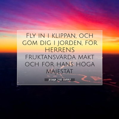 Jesaja 2:10 SV1917 Bild av bibelvers