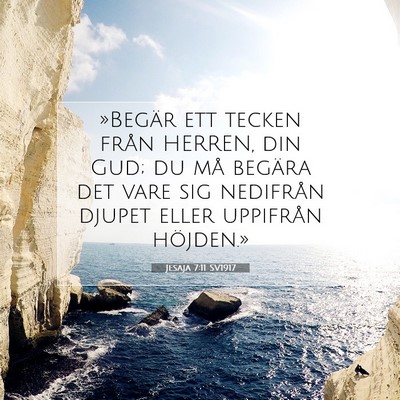 Jesaja 7:11 Bibelvers Förklarad