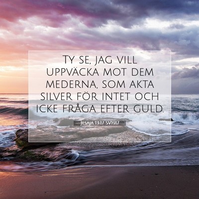 Jesaja 13:17 Bibelvers Förklarad