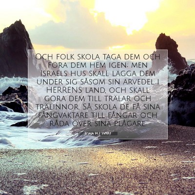 Jesaja 14:2 Bibelvers Förklarad