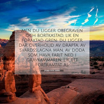 Jesaja 14:19 Bibelvers Förklarad