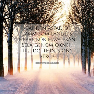 Jesaja 16:1 Bibelvers Förklarad
