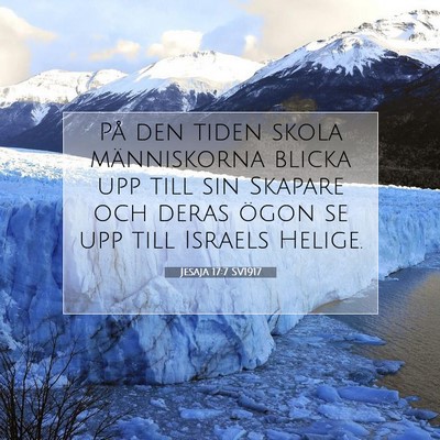 Jesaja 17:7 SV1917 Bild av bibelvers