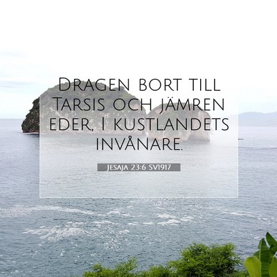 Jesaja 23:6 SV1917 Bild av bibelvers
