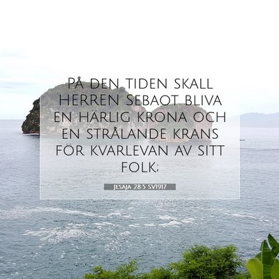 Jesaja 28:5 Bibelvers Förklarad
