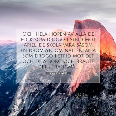 Jesaja 29:7 SV1917 Bild av bibelvers