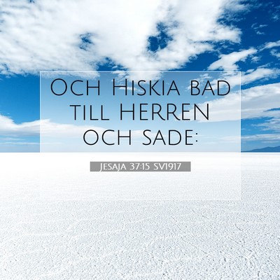 Jesaja 37:15 Bibelvers Förklarad