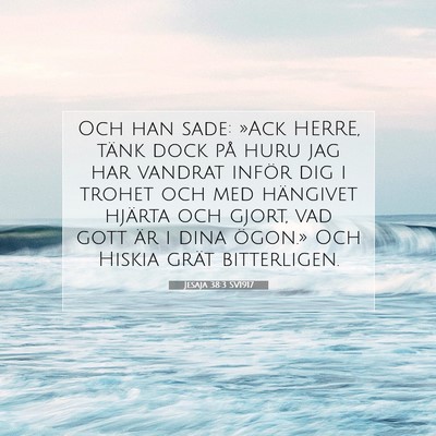 Jesaja 38:3 SV1917 Bild av bibelvers
