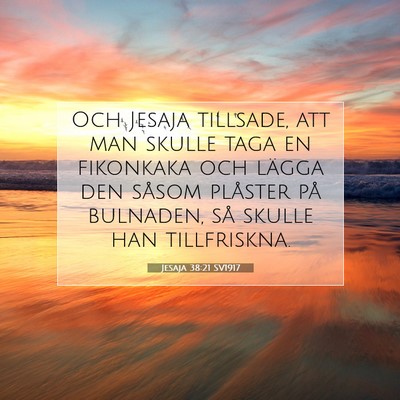 Jesaja 38:21 Bibelvers Förklarad