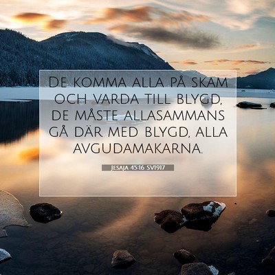 Jesaja 45:16 Bibelvers Förklarad