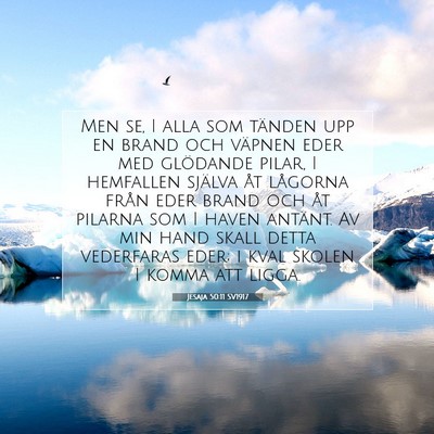 Jesaja 50:11 SV1917 Bild av bibelvers