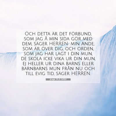 Jesaja 59:21 SV1917 Bild av bibelvers