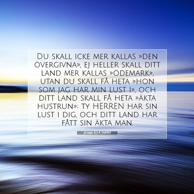 Jesaja 62:4 SV1917 Bild av bibelvers