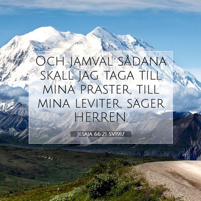Jesaja 66:21 Bibelvers Förklarad