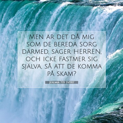 Jeremia 7:19 Bibelvers Förklarad