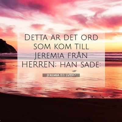 Jeremia 11:1 Bibelvers Förklarad