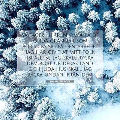 Jeremia 12:14 SV1917 Bild av bibelvers