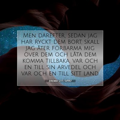 Jeremia 12:15 SV1917 Bild av bibelvers