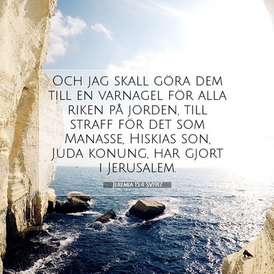 Jeremia 15:4 Bibelvers Förklarad