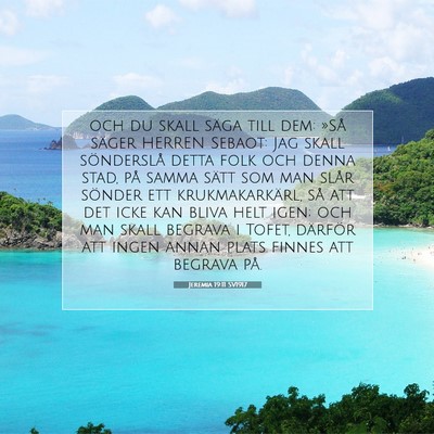 Jeremia 19:11 Bibelvers Förklarad