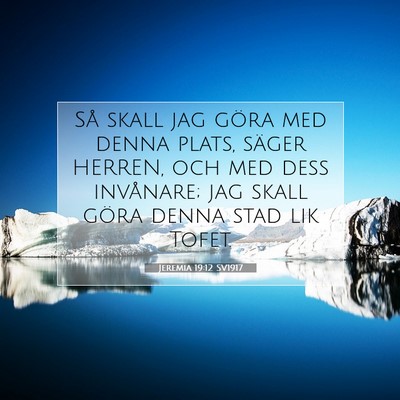Jeremia 19:12 Bibelvers Förklarad