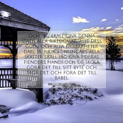 Jeremia 20:5 SV1917 Bild av bibelvers
