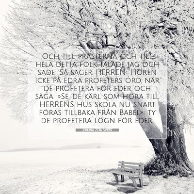 Jeremia 27:16 Bibelvers Förklarad