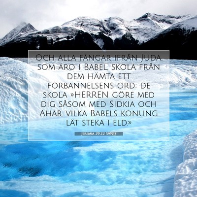 Jeremia 29:22 Bibelvers Förklarad