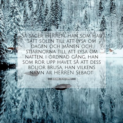 Jeremia 31:35 SV1917 Bild av bibelvers