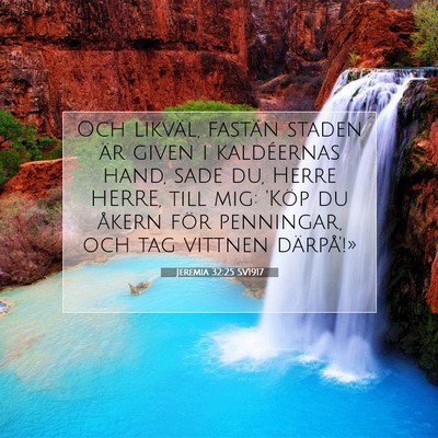 Jeremia 32:25 SV1917 Bild av bibelvers