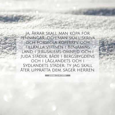 Jeremia 32:44 Bibelvers Förklarad