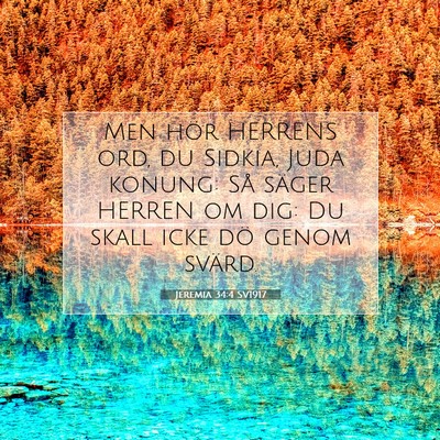 Jeremia 34:4 SV1917 Bild av bibelvers