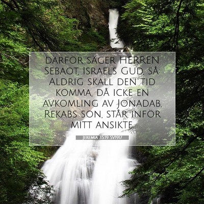 Jeremia 35:19 SV1917 Bild av bibelvers
