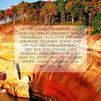 Jeremia 36:32 SV1917 Bild av bibelvers