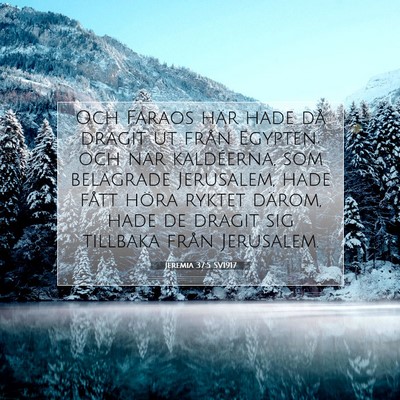 Jeremia 37:5 Bibelvers Förklarad