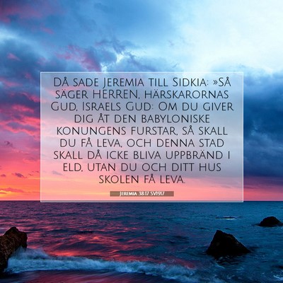Jeremia 38:17 Bibelvers Förklarad