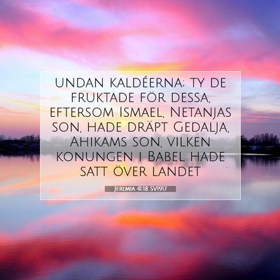 Jeremia 41:18 Bibelvers Förklarad