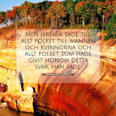 Jeremia 44:20 Bibelvers Förklarad