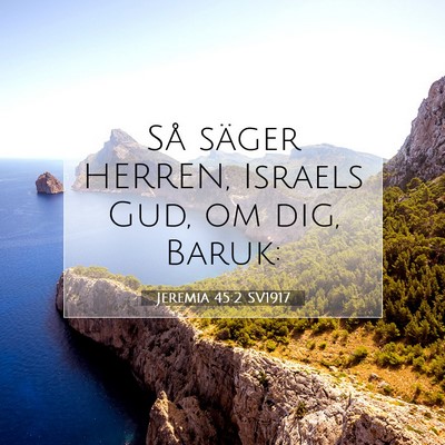Jeremia 45:2 Bibelvers Förklarad