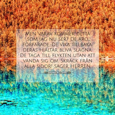 Jeremia 46:5 Bibelvers Förklarad
