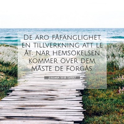 Jeremia 51:18 Bibelvers Förklarad