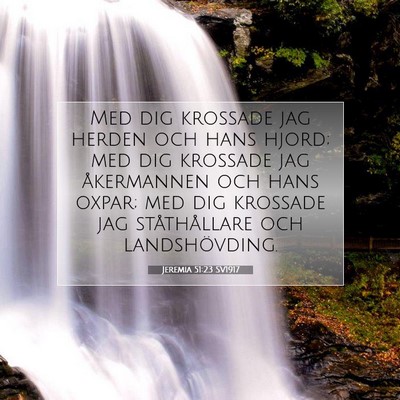 Jeremia 51:23 Bibelvers Förklarad