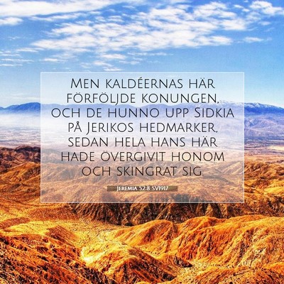 Jeremia 52:8 Bibelvers Förklarad