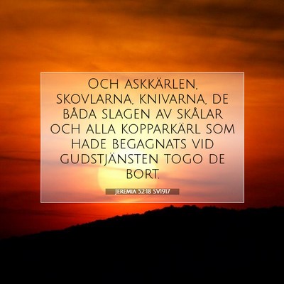 Jeremia 52:18 Bibelvers Förklarad